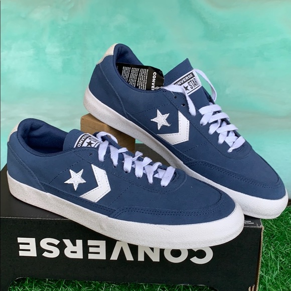 CONVERSE NET STAR CLASSIC OX NAVY/WHITE/WHITE MEN’ - Picture 4 of 16